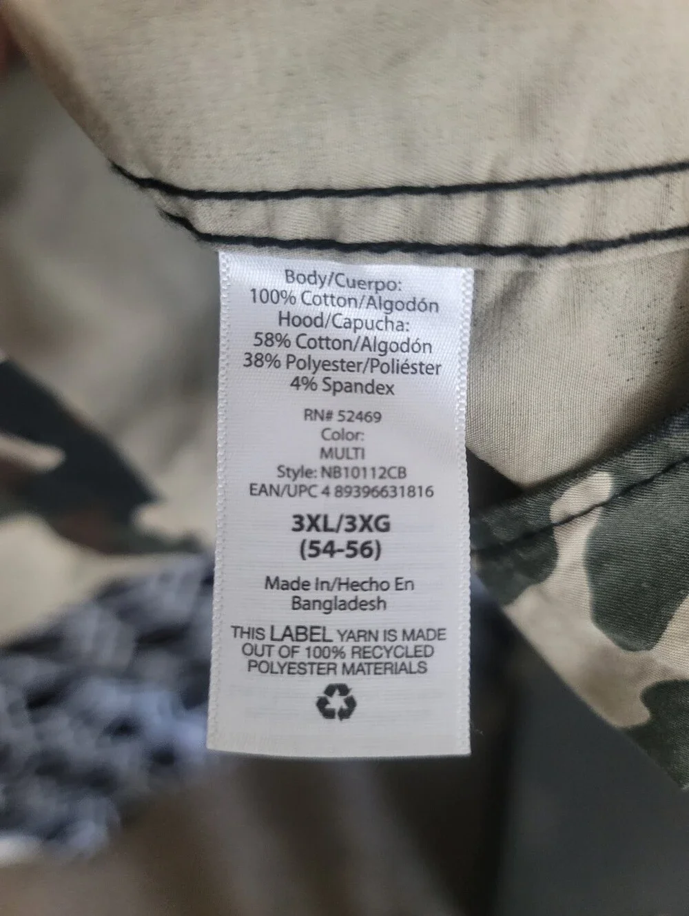 No Boundaries  Camouflage Shirt Jacket